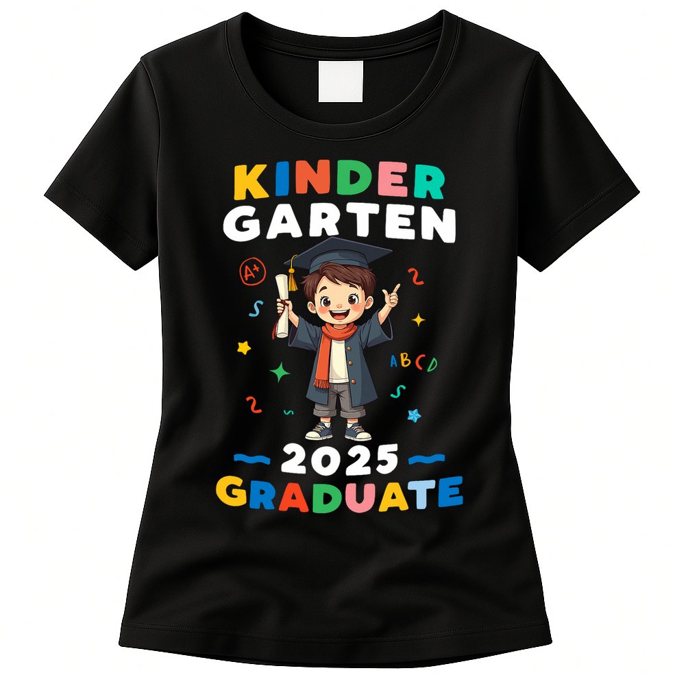 Kindergarten Graduation 2025 Graduate Teachers  Womens T-Shirt