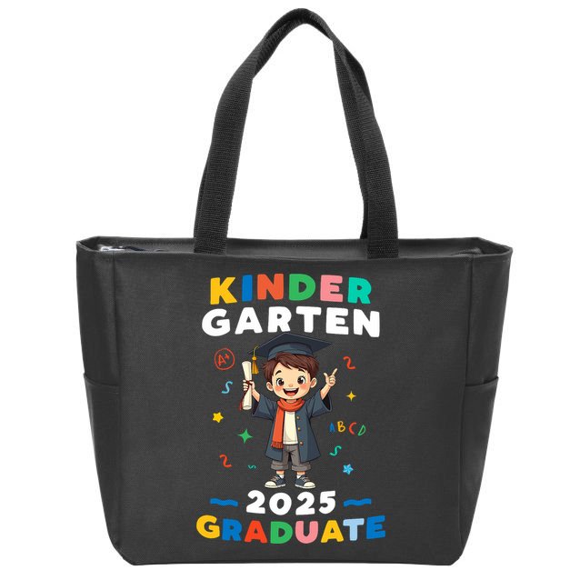 Kindergarten Graduation 2025 Graduate Teachers  Zip Tote Bag