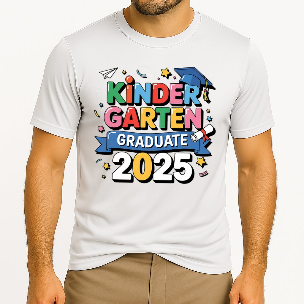 Kindergarten Graduation 2025 Graduate  Cooling Performance Crew T-Shirt