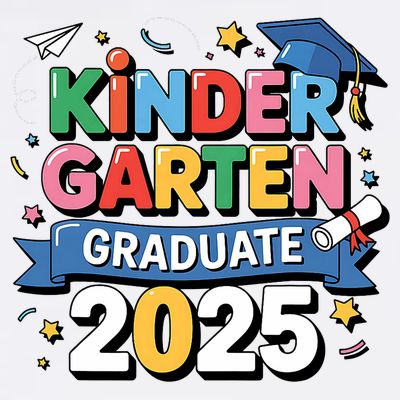 Kindergarten Graduation 2025 Graduate  T-Shirt