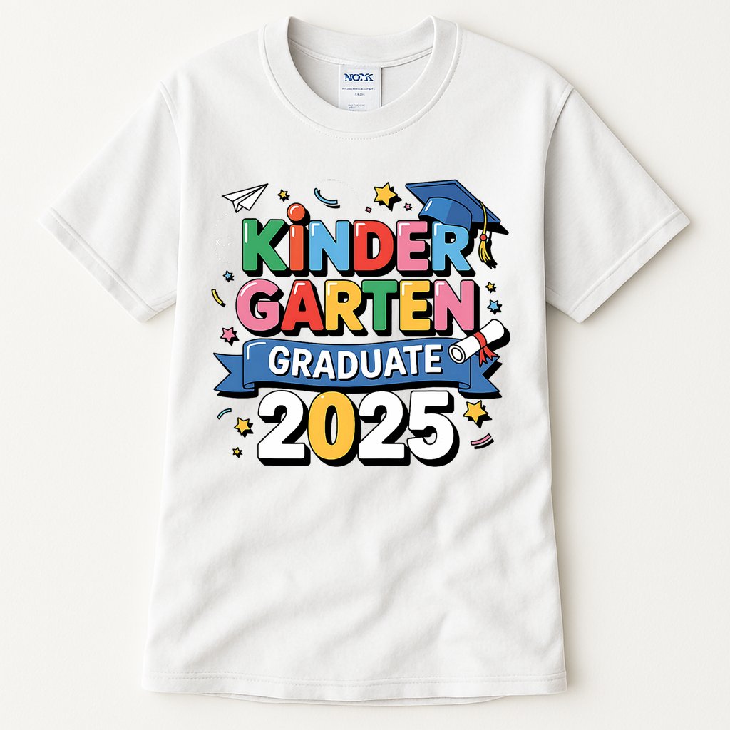 Kindergarten Graduation 2025 Graduate  Tall T-Shirt