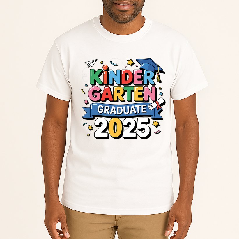 Kindergarten Graduation 2025 Graduate  Tall T-Shirt