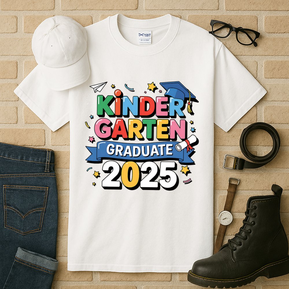 Kindergarten Graduation 2025 Graduate  Tall T-Shirt