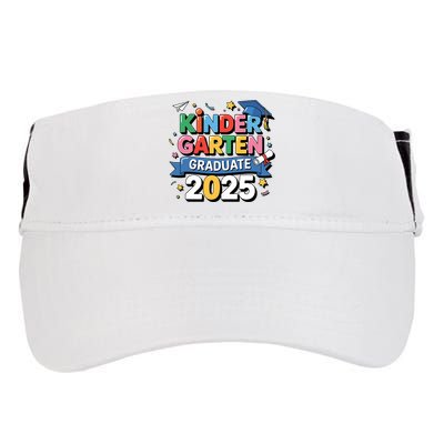 Kindergarten Graduation 2025 Graduate  Adult Drive Performance Visor