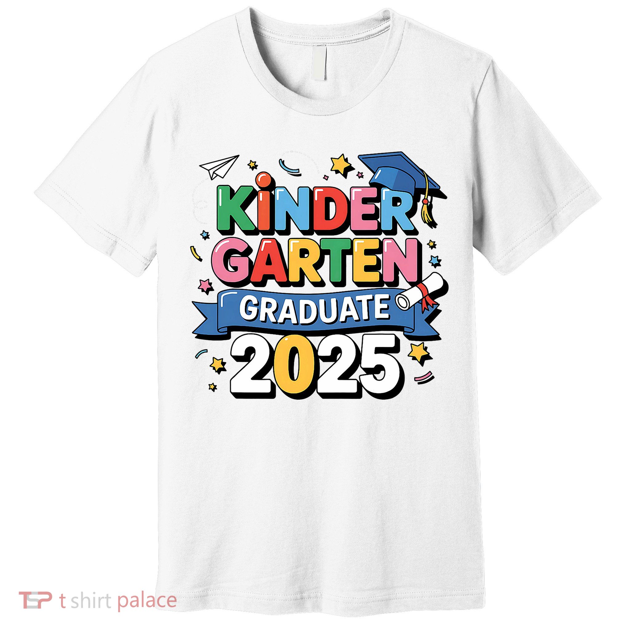 Kindergarten Graduation 2025 Graduate  Premium T-Shirt