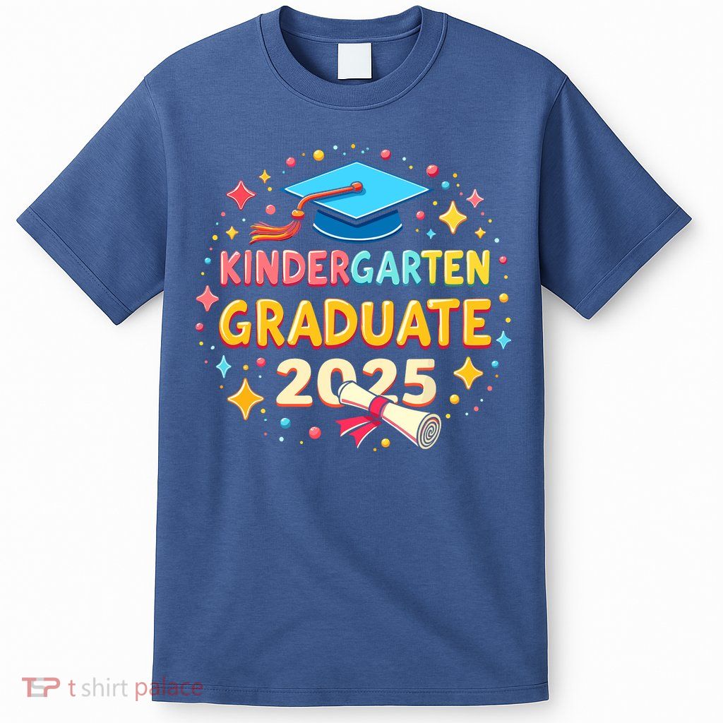 Kindergarten Graduation 2025 Graduate T-Shirt