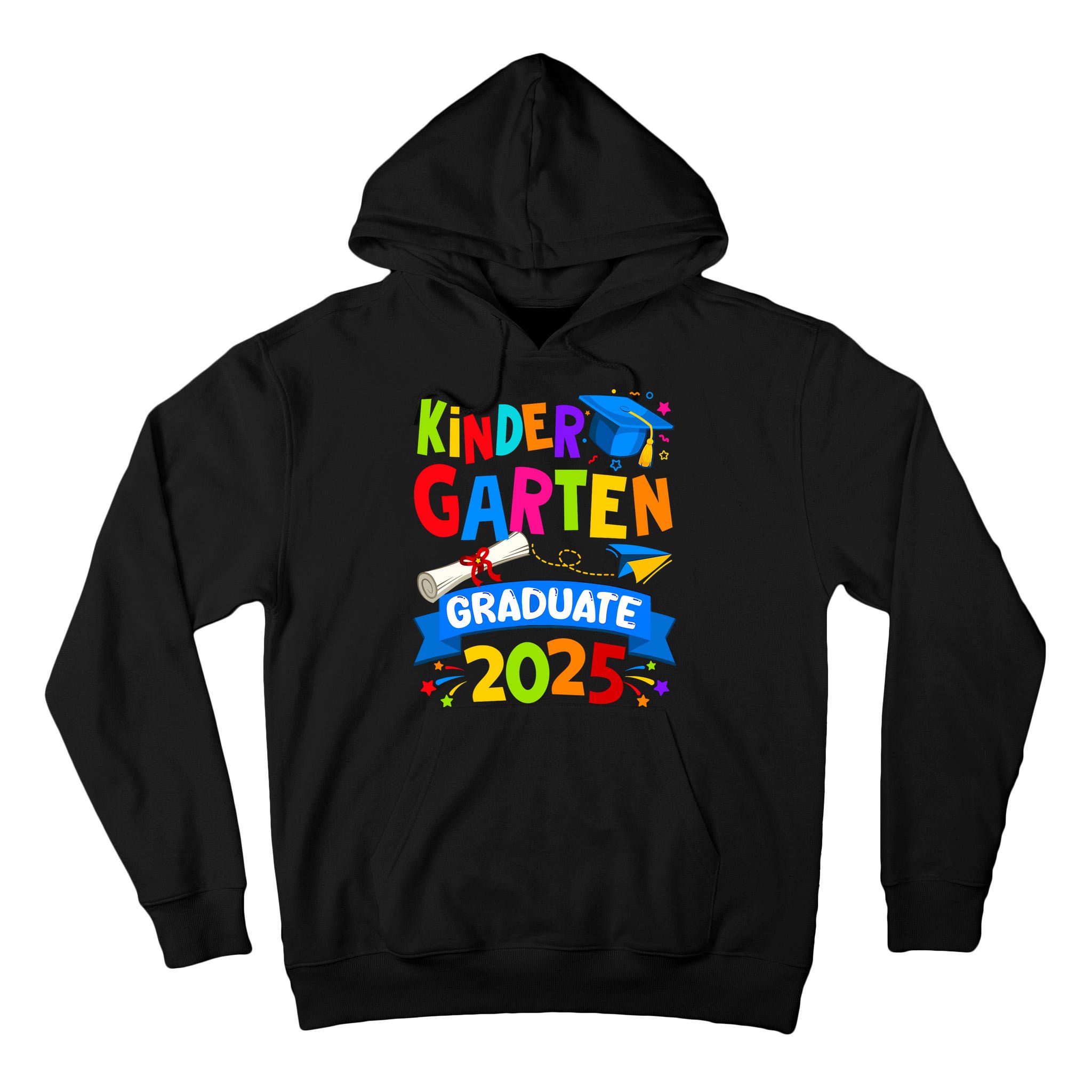 Kindergarten Graduation 2025 Graduate Tall Hoodie