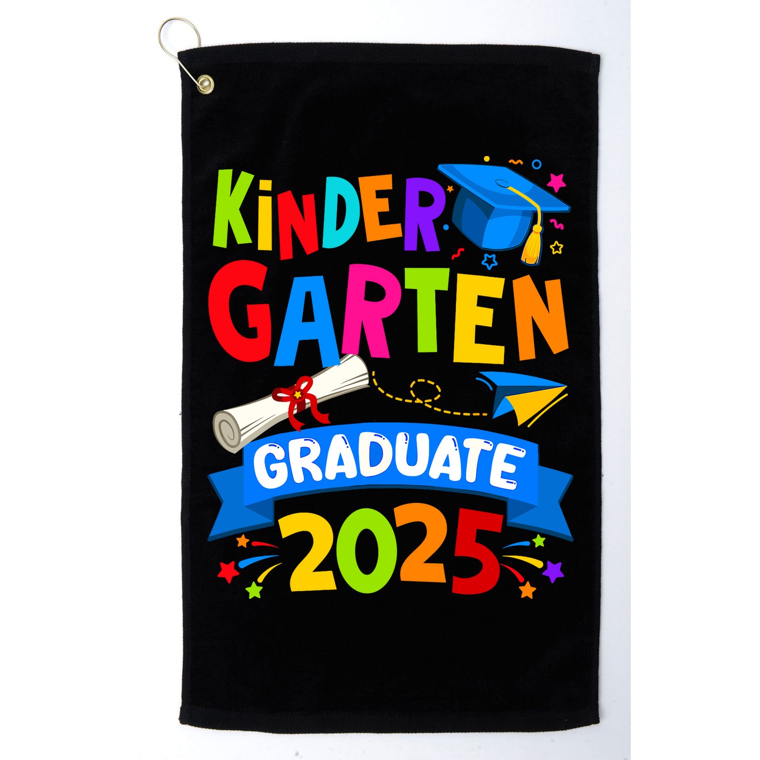 Kindergarten Graduation 2025 Graduate Golf Towel