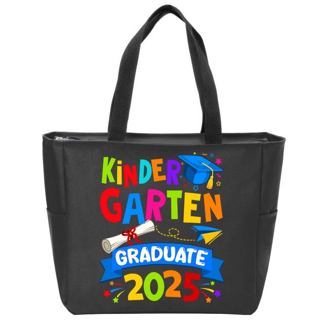 Kindergarten Graduation 2025 Graduate Zip Tote Bag