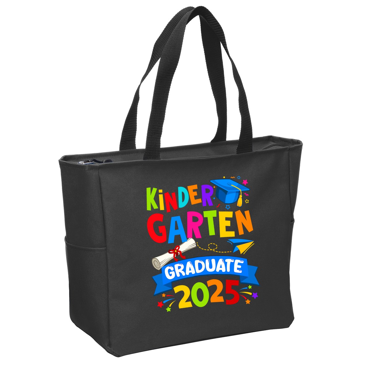 Kindergarten Graduation 2025 Graduate Zip Tote Bag