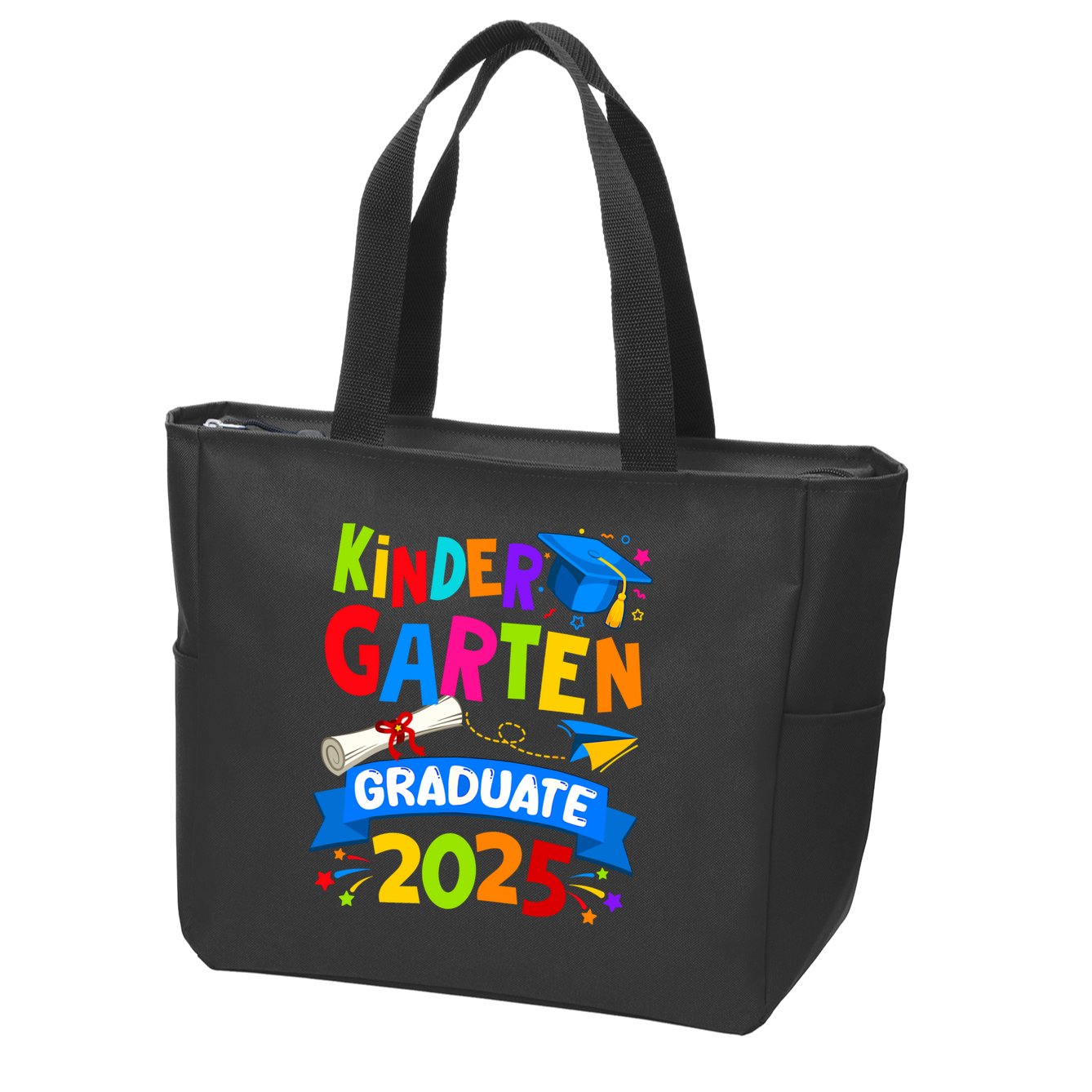 Kindergarten Graduation 2025 Graduate Zip Tote Bag