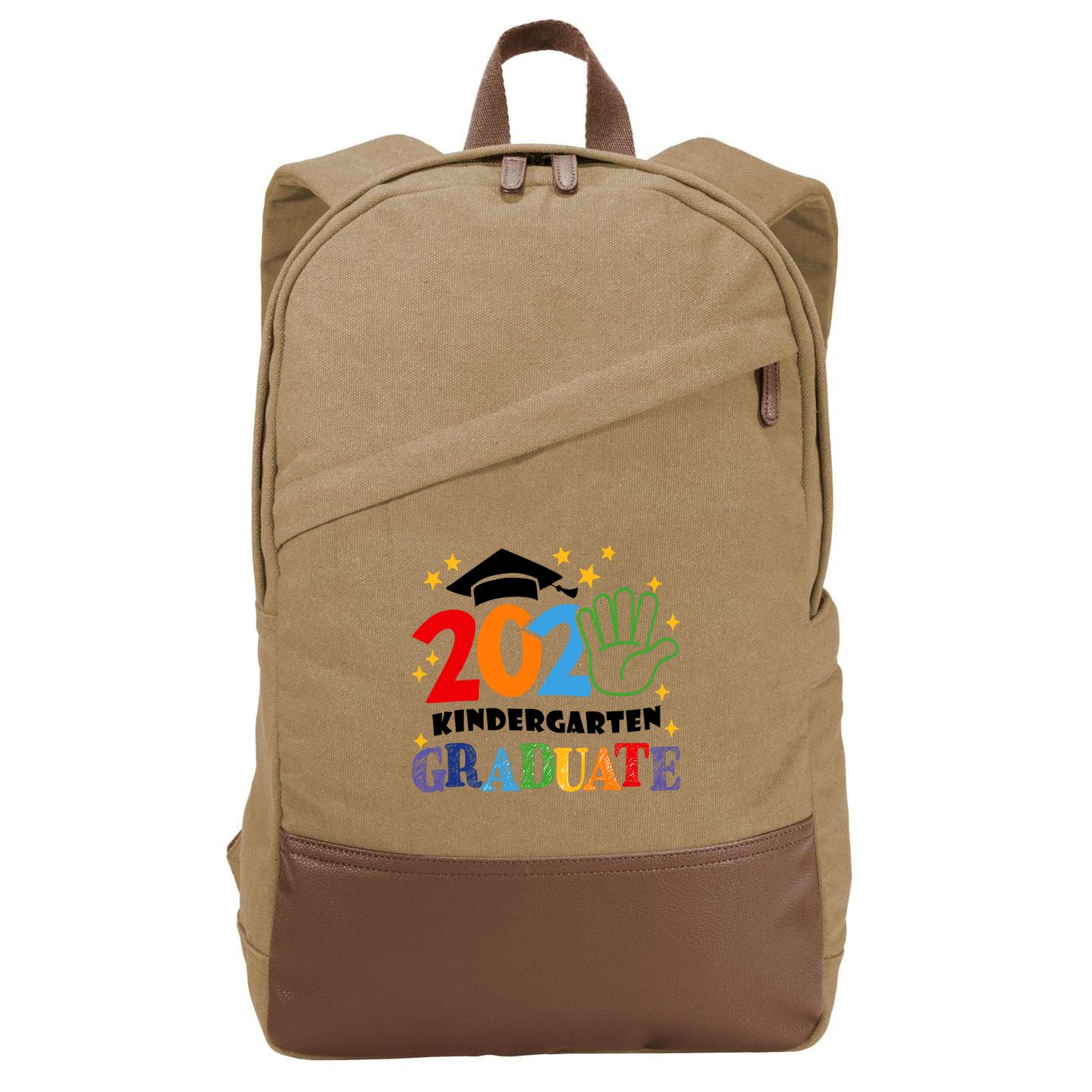 Kindergarten Graduation 2025 Graduate Cotton Canvas Backpack