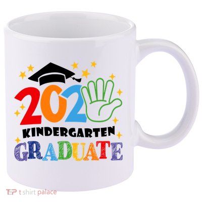 Kindergarten Graduation 2025 Graduate 11oz C Handle Ceramic Mug