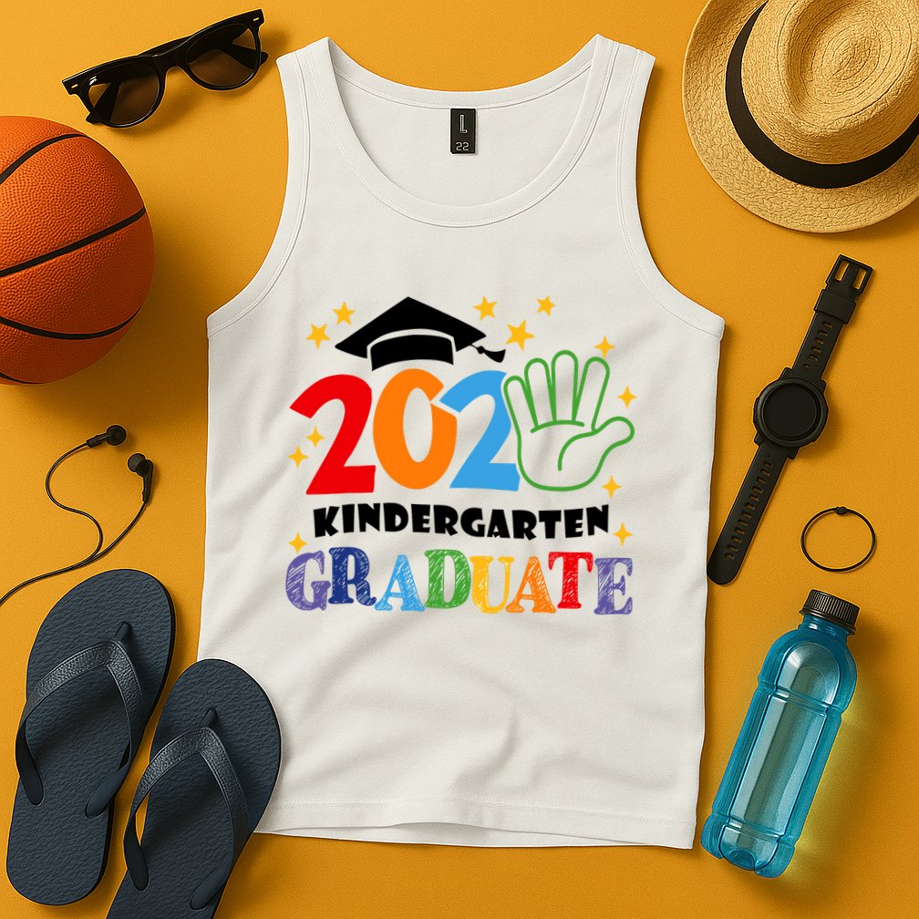 Kindergarten Graduation 2025 Graduate Tank Top