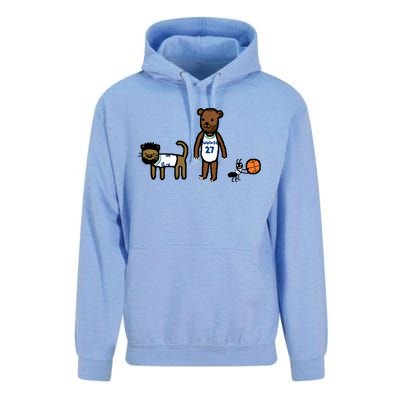 Kat Gobear Ant Wolves Big Three Limited Unisex Surf Hoodie