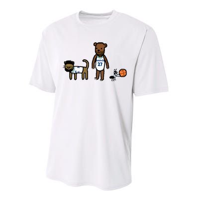 Kat Gobear Ant Wolves Big Three Limited Performance Sprint T-Shirt