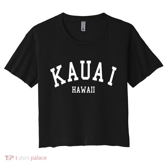 Kauai Gift Aloha Hawaii Tribe Beach Gift Crop Top