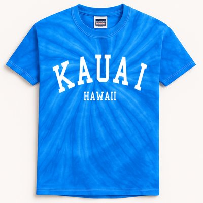 Kauai Gift Aloha Hawaii Tribe Beach Gift Kids Tie-Dye T-Shirt