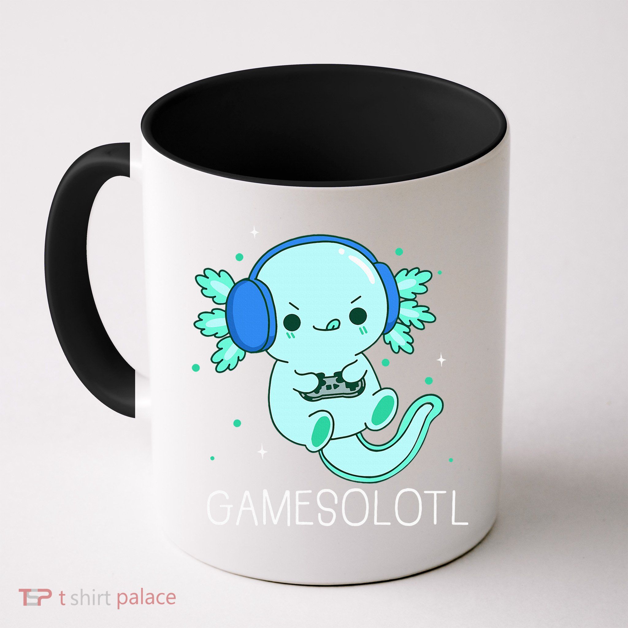 Kawaii Gamesolotl Axolotl Gamer Anime Gifts Mug