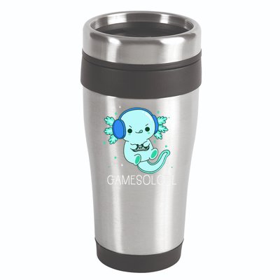 Kawaii Gamesolotl Axolotl Gamer Anime Gifts 16oz Travel Tumbler