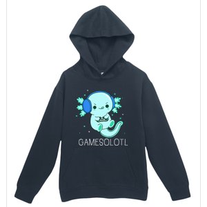 Kawaii Gamesolotl Axolotl Gamer Anime Gifts Urban Pullover Hoodie