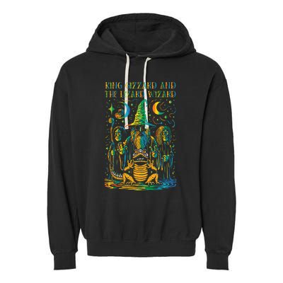 King Gizzard And The Lizard Wizard Original Fan Art Garment-Dyed Fleece Hoodie