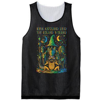 King Gizzard And The Lizard Wizard Original Fan Art Mesh Reversible Basketball Jersey Tank