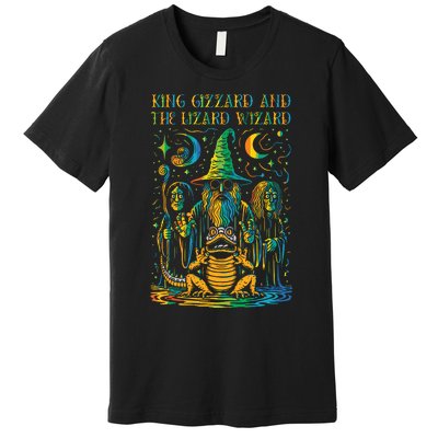 King Gizzard And The Lizard Wizard Original Fan Art Premium T-Shirt