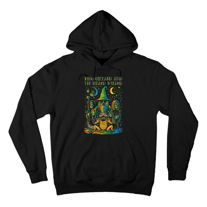 King Gizzard And The Lizard Wizard Original Fan Art Tall Hoodie