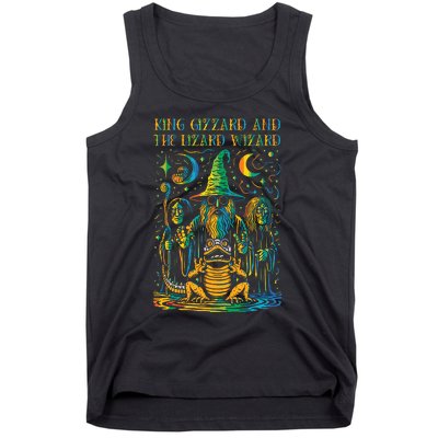 King Gizzard And The Lizard Wizard Original Fan Art Tank Top