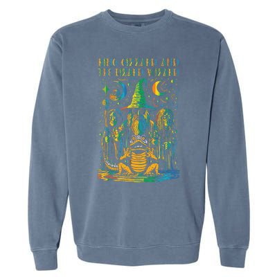 King Gizzard And The Lizard Wizard Original Fan Art Garment-Dyed Sweatshirt