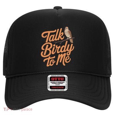 Kestrel Gifts & Birding Apparel High Crown Mesh Back Trucker Hat