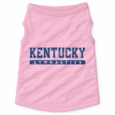 Kentucky Gymnastics Blue Doggie Tank