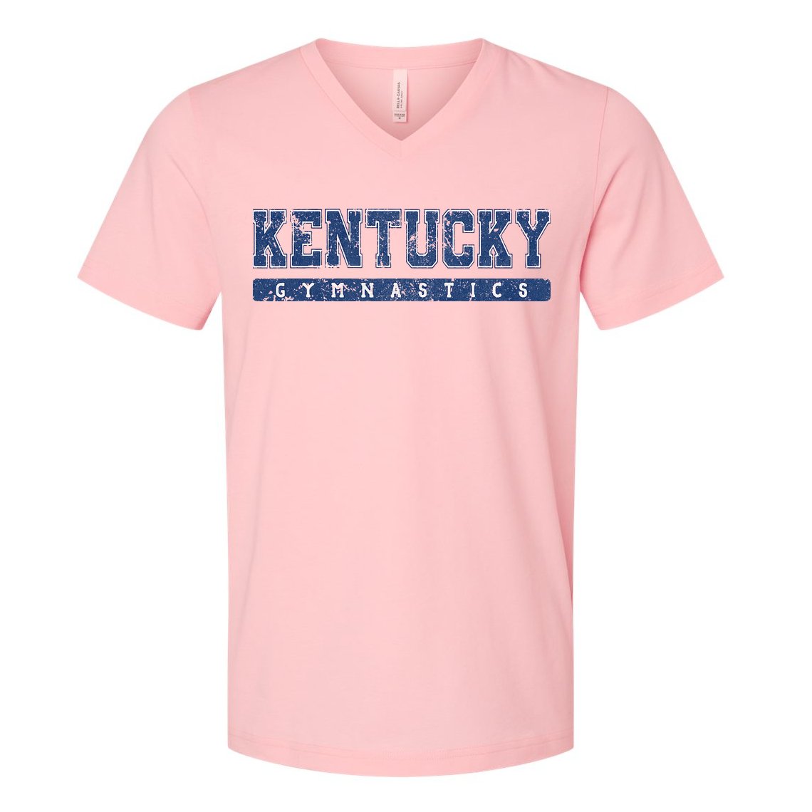 Kentucky Gymnastics Blue V-Neck T-Shirt