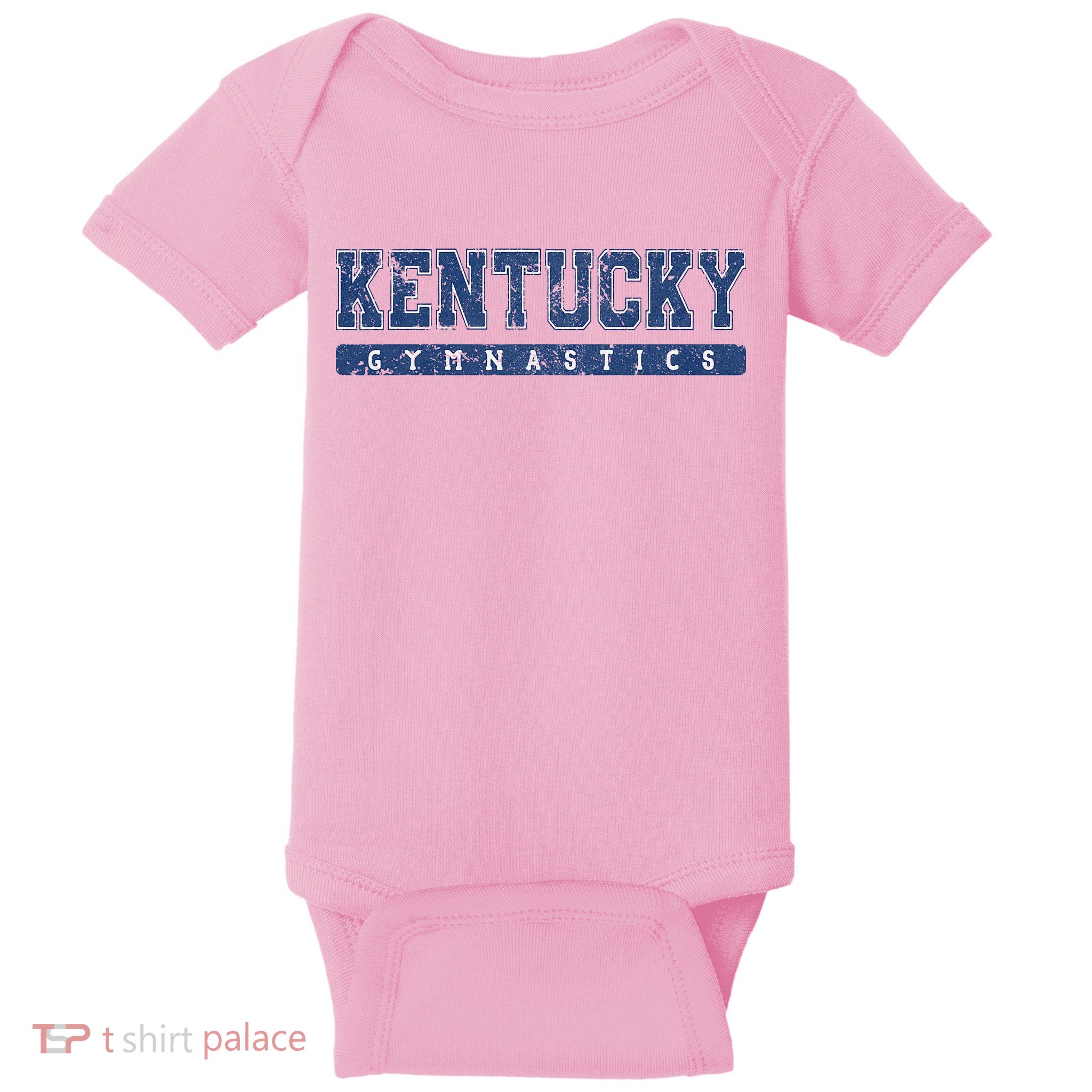 Kentucky Gymnastics Blue Baby Bodysuit