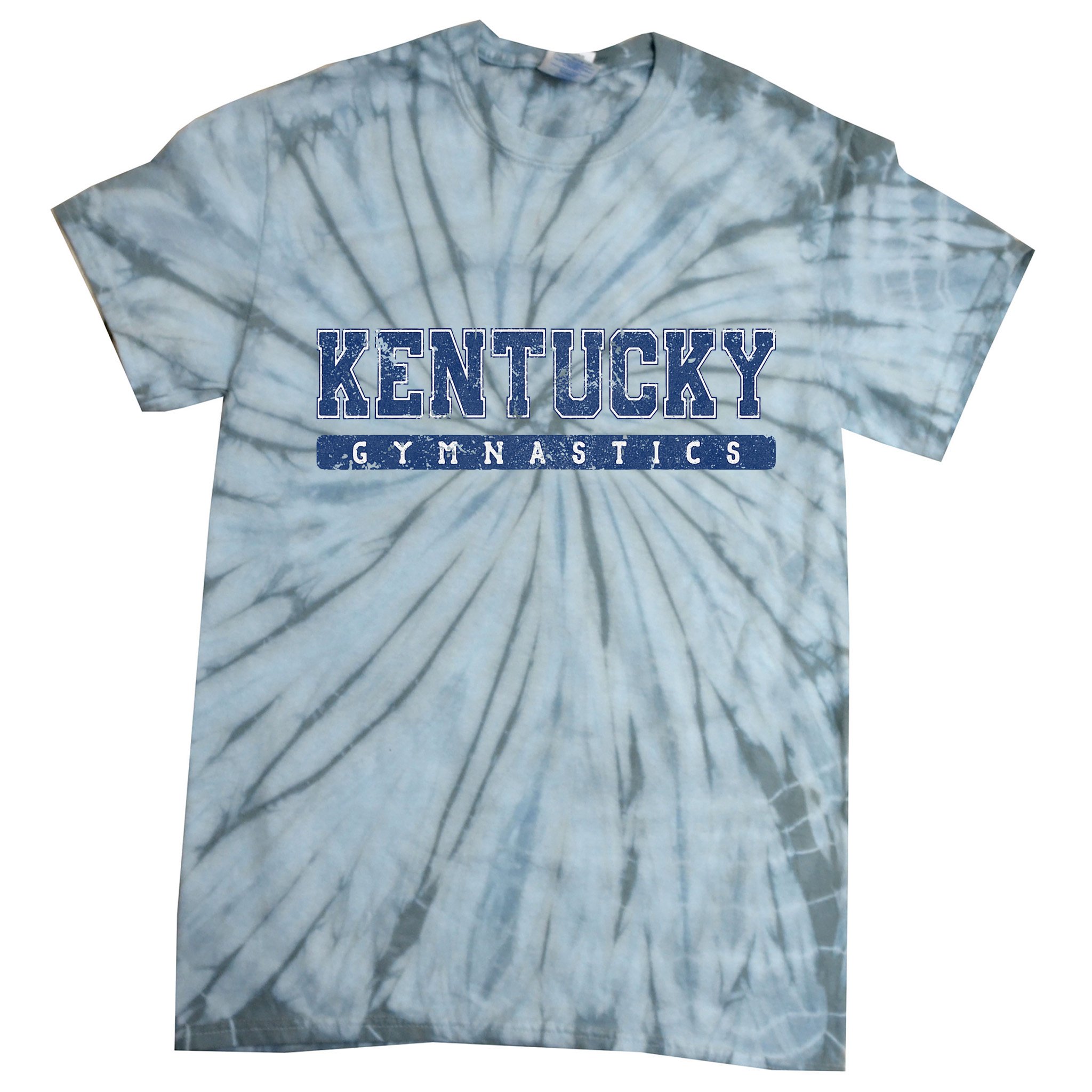 Kentucky Gymnastics Blue Tie-Dye T-Shirt