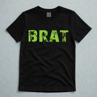 Kamala Green Brat Coconut Tree Summer Vibes T-Shirt