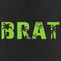 Kamala Green Brat Coconut Tree Summer Vibes Golf Towel
