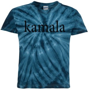 Kamala Green Brat 2024 Kids Tie-Dye T-Shirt