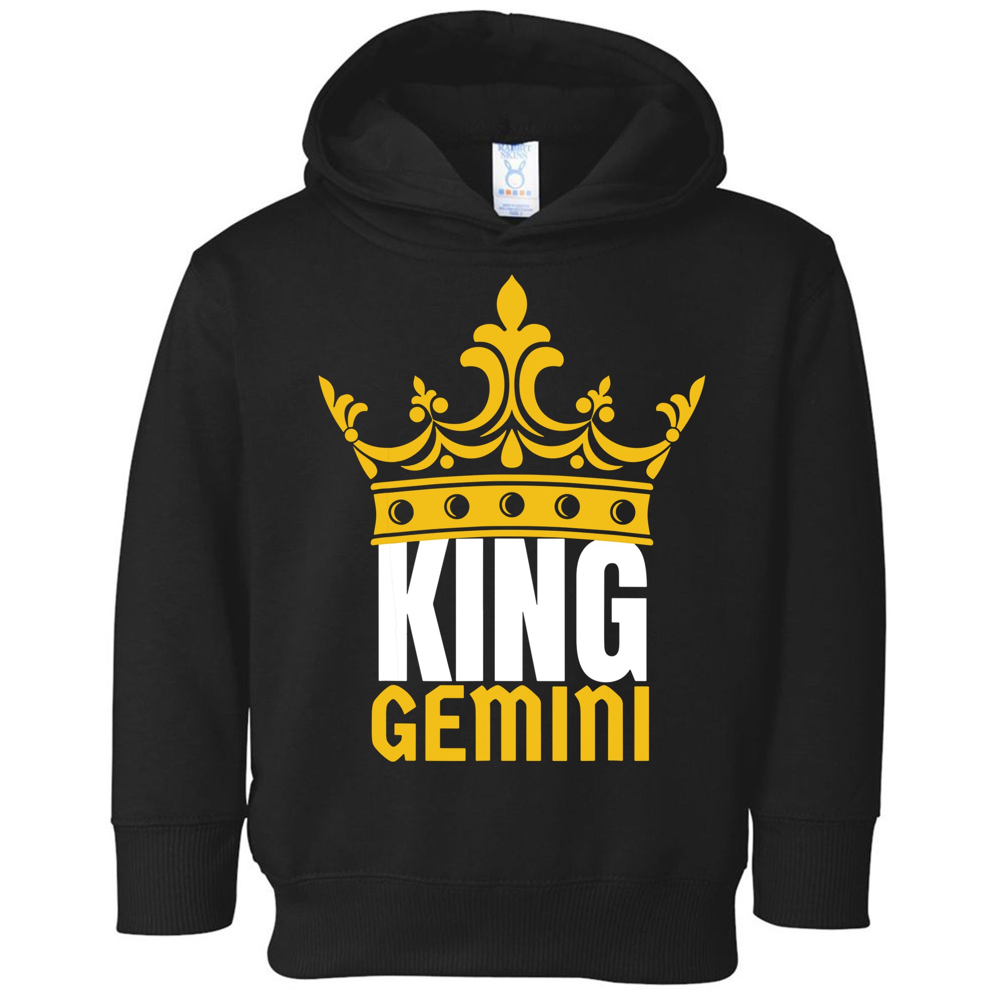 King Gemini Birthday Horoscope Zodiac Sign Astrology Toddler Hoodie