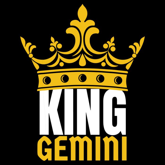 King Gemini Birthday Horoscope Zodiac Sign Astrology Zip Tote Bag