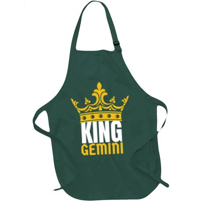 King Gemini Birthday Horoscope Zodiac Sign Astrology Apron