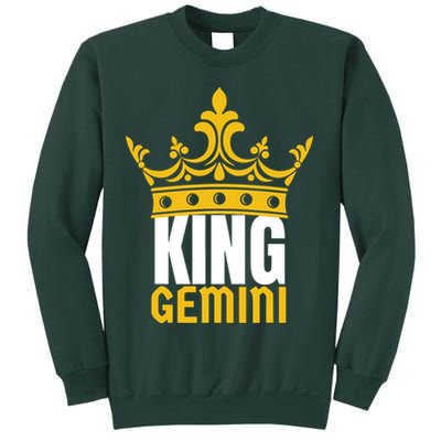 King Gemini Birthday Horoscope Zodiac Sign Astrology Sweatshirt