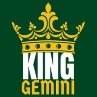 King Gemini Birthday Horoscope Zodiac Sign Astrology Sweatshirt
