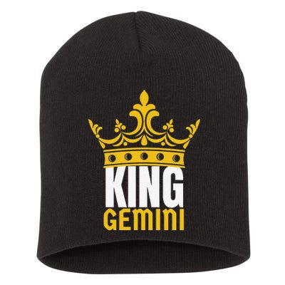 King Gemini Birthday Horoscope Zodiac Sign Astrology Short Acrylic Beanie