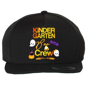 Kinder Garten Boo Crew Scare Kicked Event Trending Halloween Wool Snapback Cap