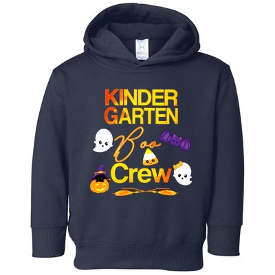 Kinder Garten Boo Crew Scare Kicked Event Trending Halloween Toddler Hoodie