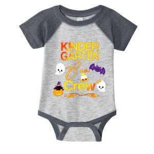 Kinder Garten Boo Crew Scare Kicked Event Trending Halloween Infant Baby Jersey Bodysuit