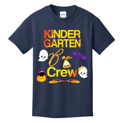 Kinder Garten Boo Crew Scare Kicked Event Trending Halloween Kids T-Shirt