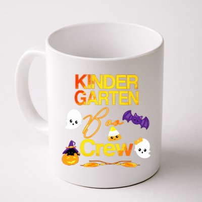 Kinder Garten Boo Crew Scare Kicked Event Trending Halloween Coffee Mug